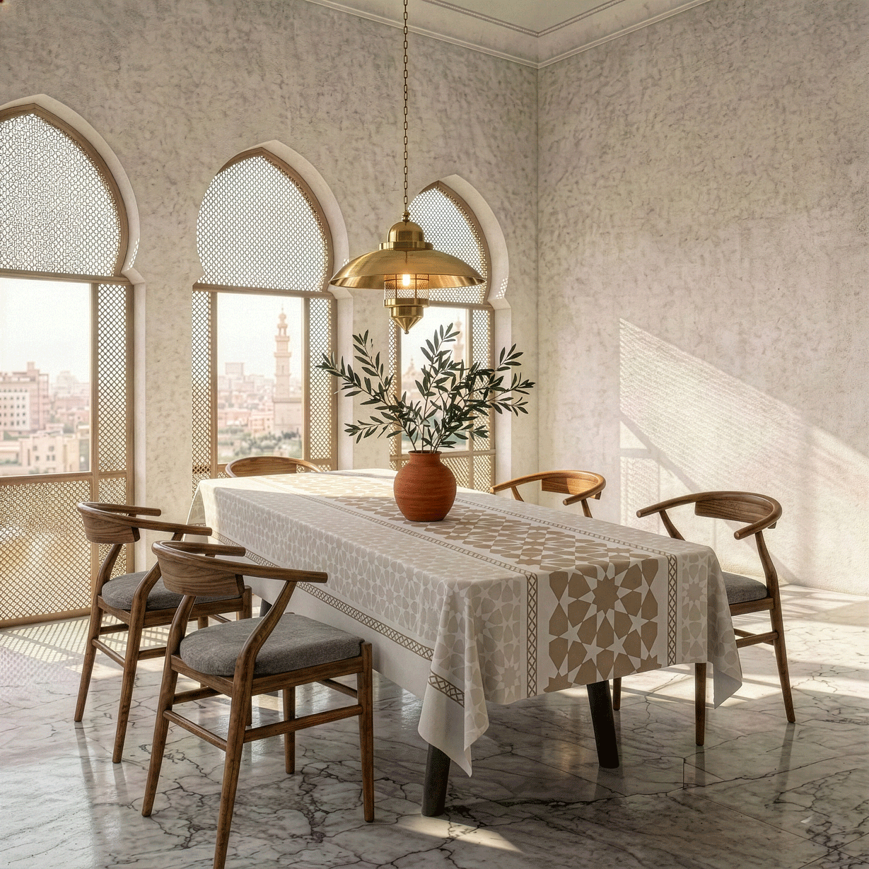 مفرش طاولة - اواسيس