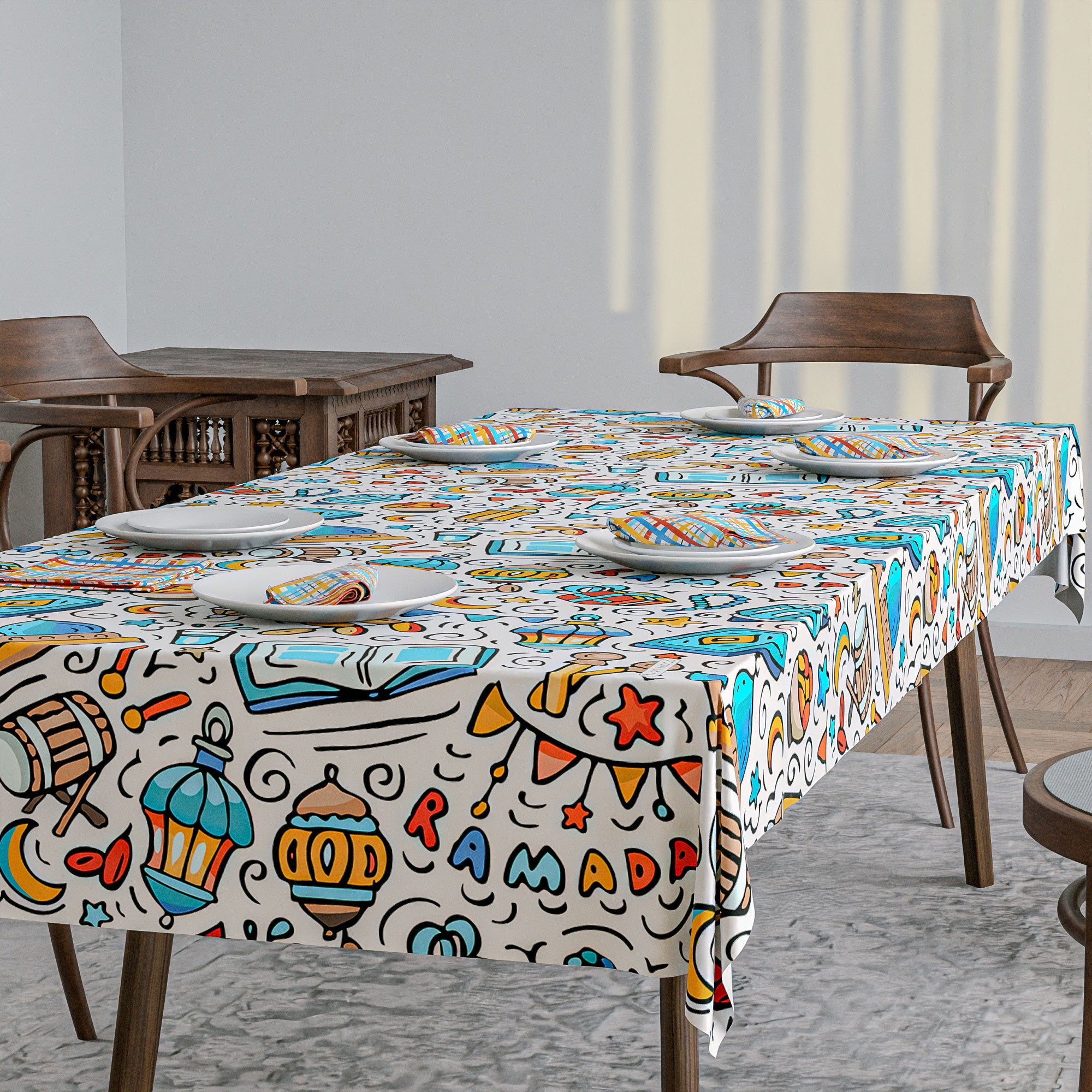 Oros Tablecloth & Napkins Set