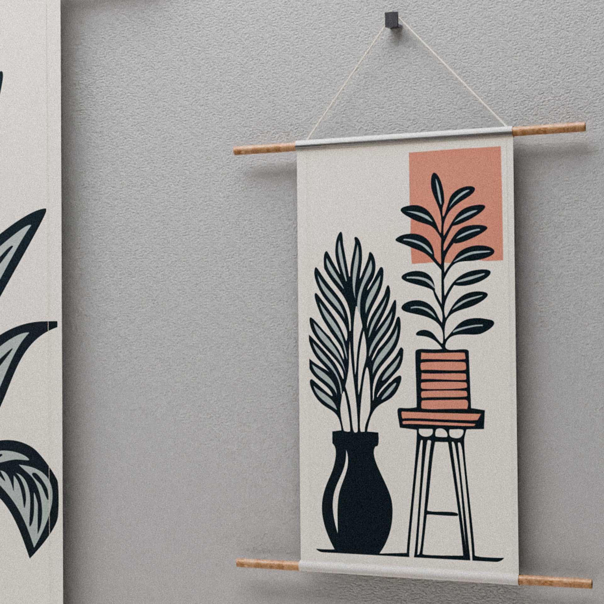 Aura Fabric Posters Set