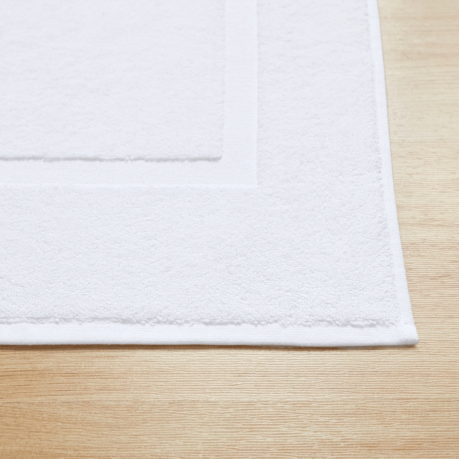 Hotel Cotton Towel Bath Mat - White 850GSM