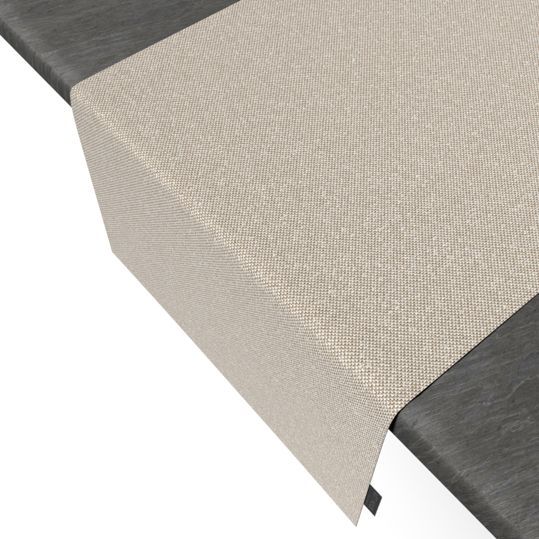 Tapis de Passage en Lin - Beige Clair