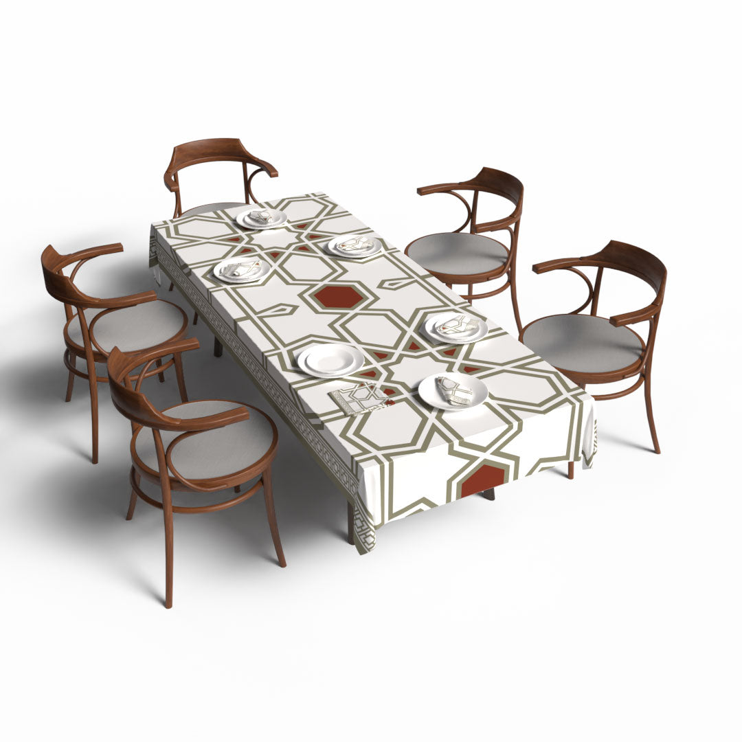 Nijma Tablecloth & Napkins Set