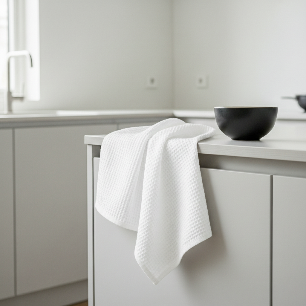Kitchen Towel - Waffle Weave Cotton - Large