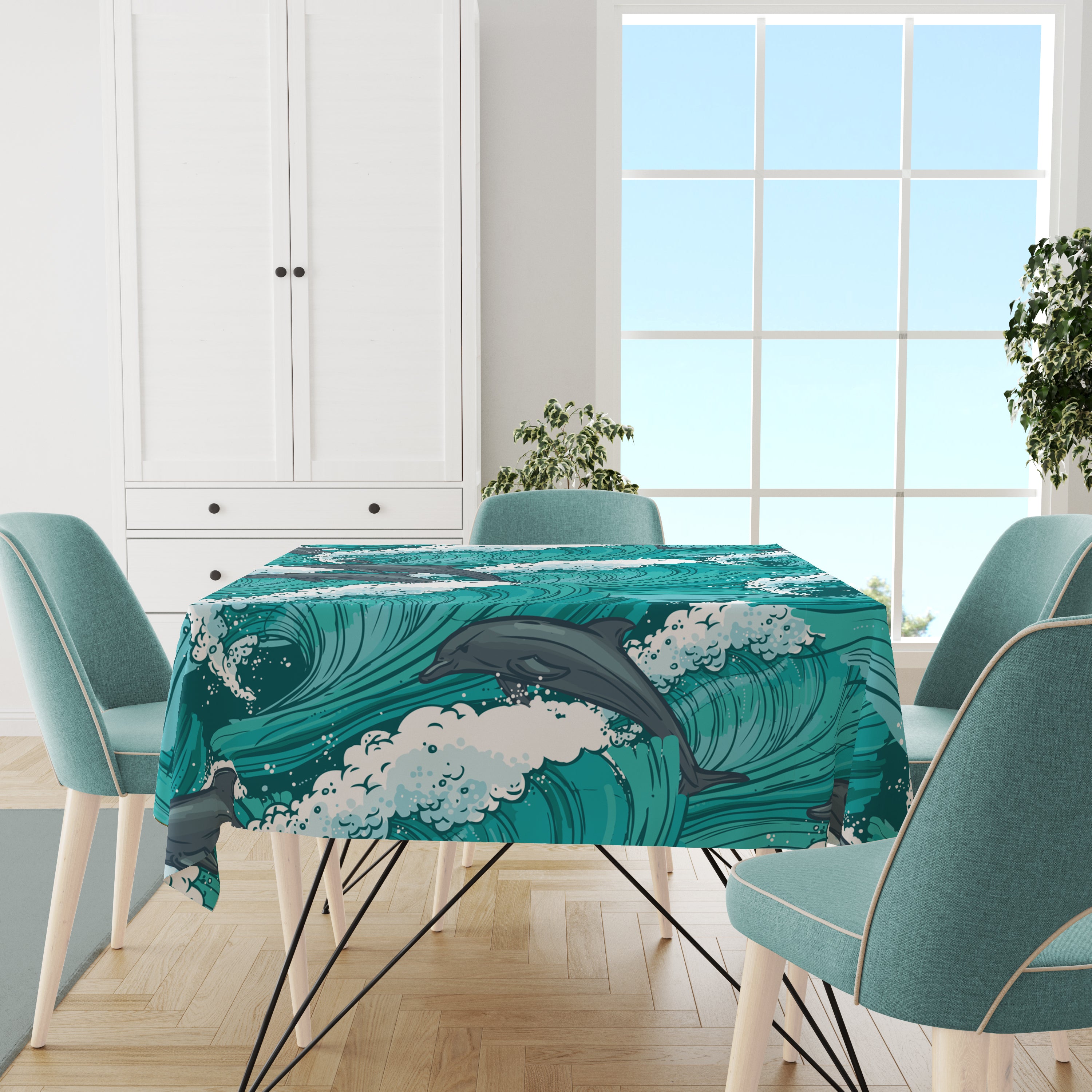 Dolphin Tablecloth