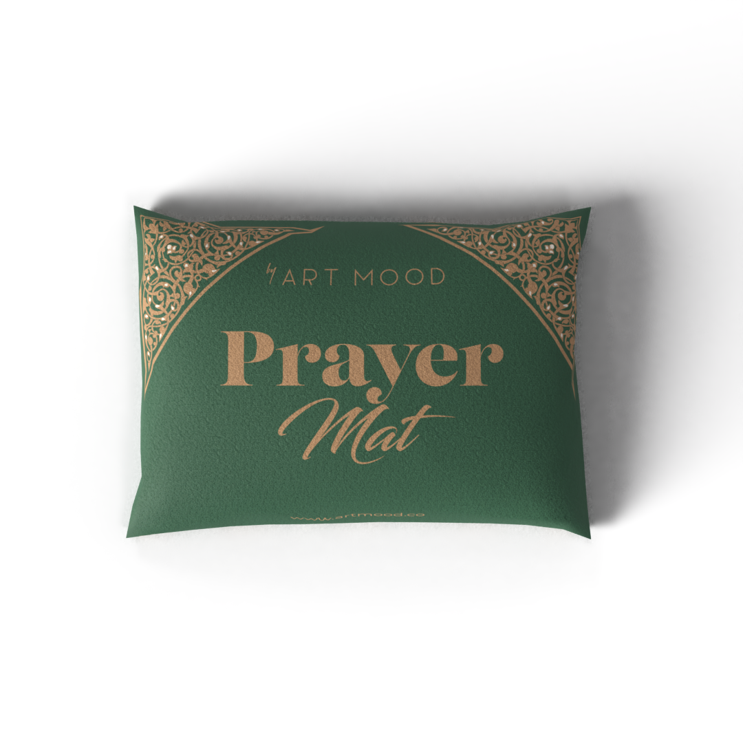 Prayer Mat AL-Qubba Green - Velvet