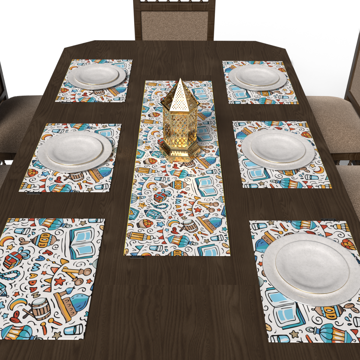 Oros Placemats & Runner Set