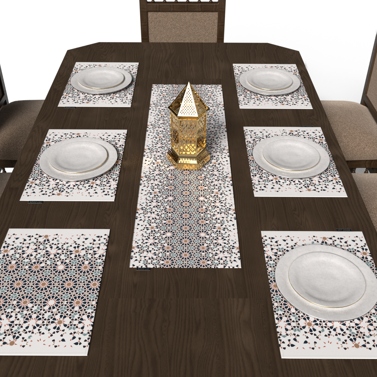 Reya Placemats & Runner Set