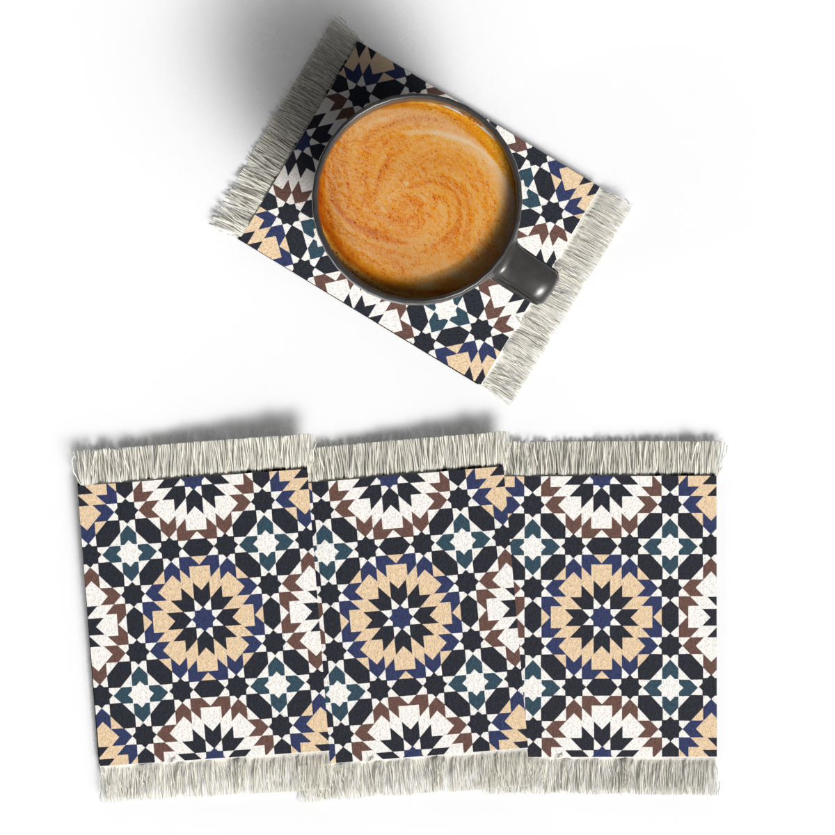 Kai - RUG COASTER SET