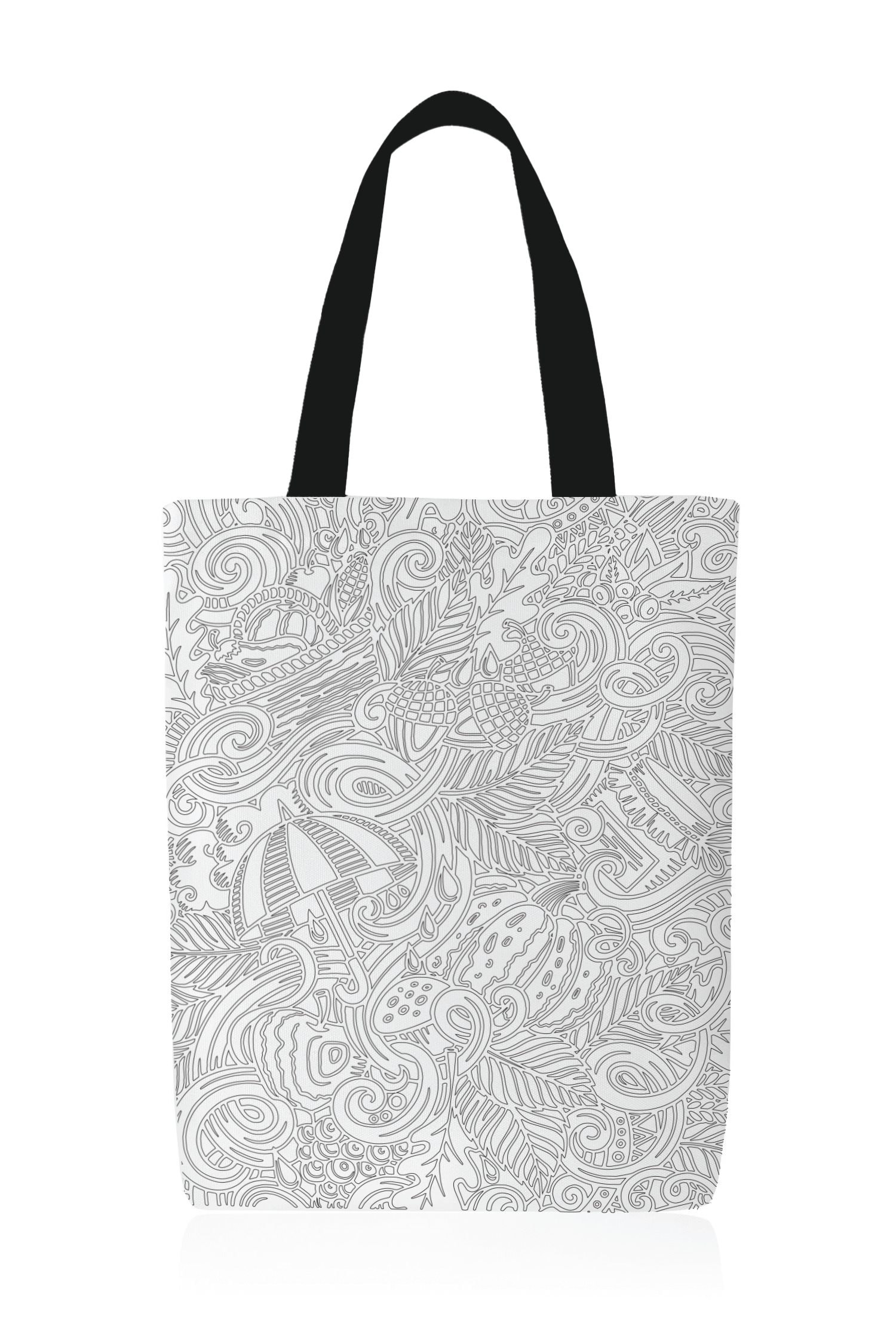 Coloring Tote Bag Umbrella