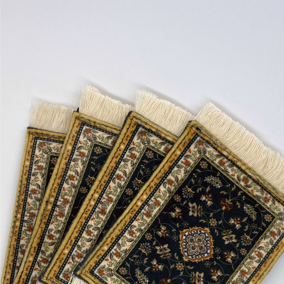 Card Coasters Rug RUG COASTER SET - DESIGN 2