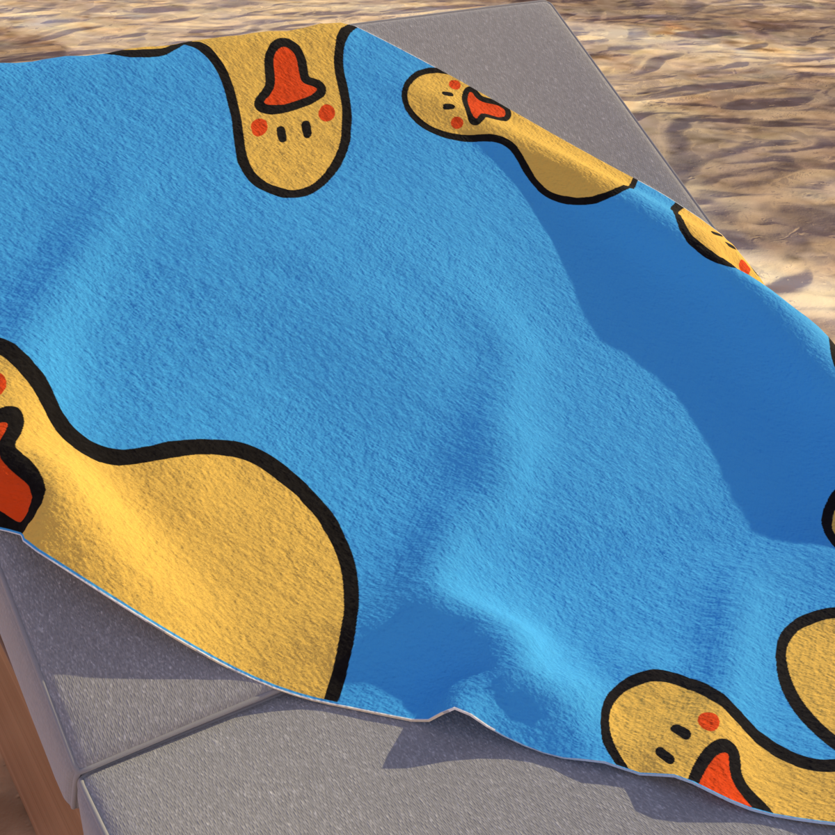 Ducky Towel Beach Mat