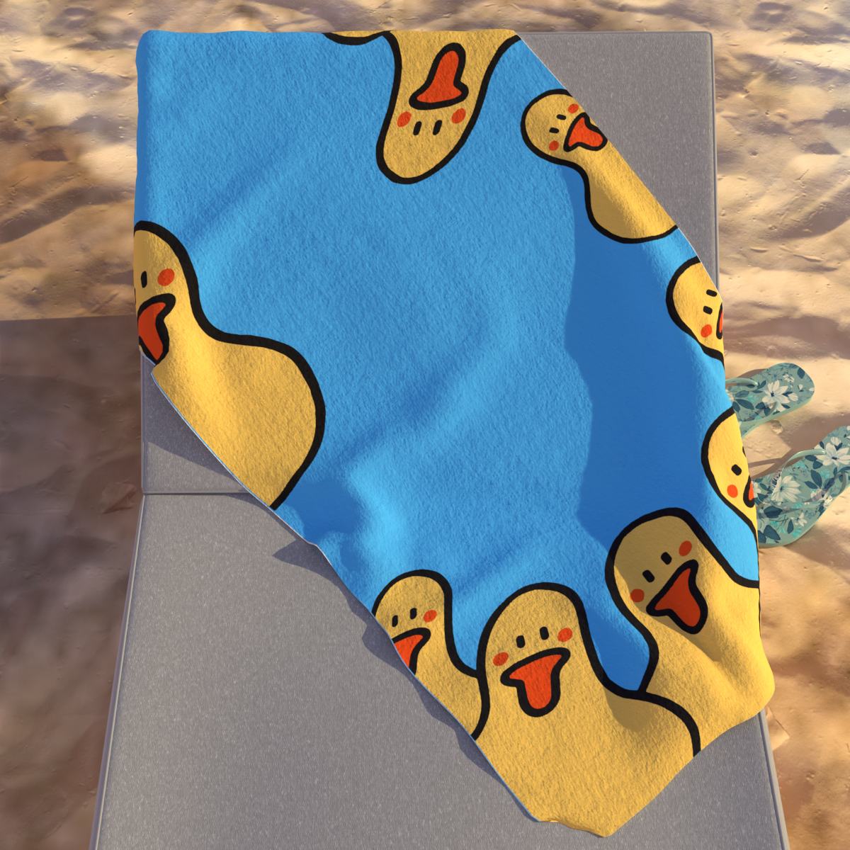 Ducky Towel Beach Mat