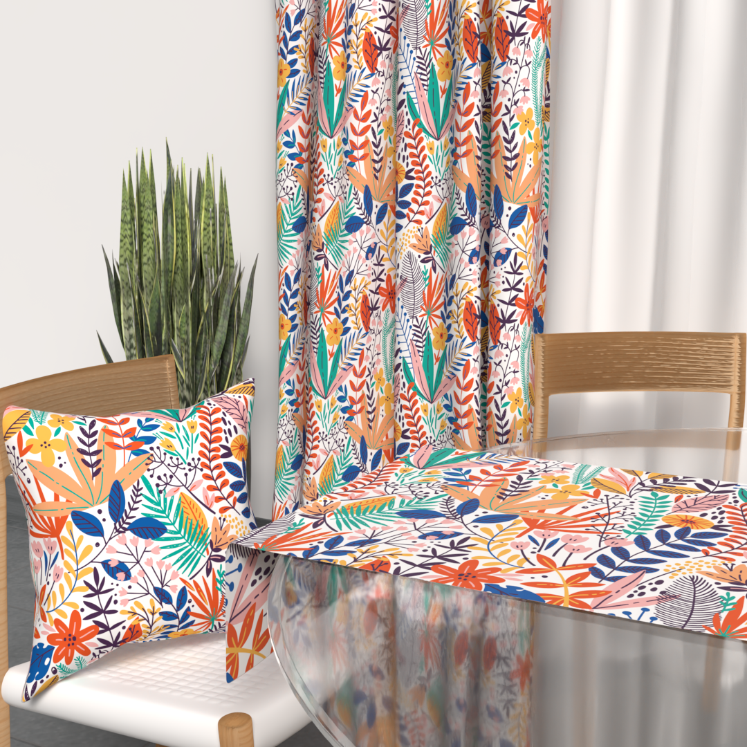 Ensemble complet de fleurs