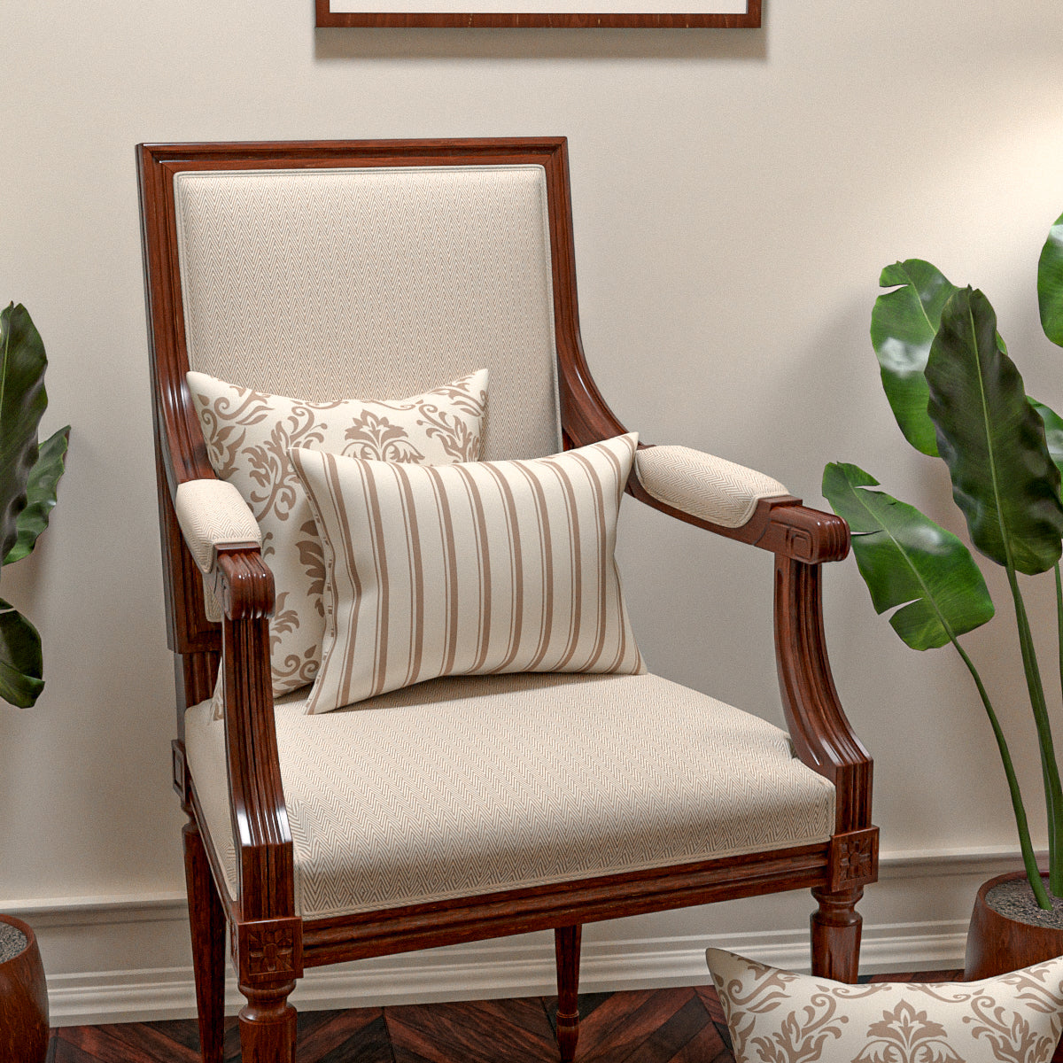 Sophia Cream Cushion Set