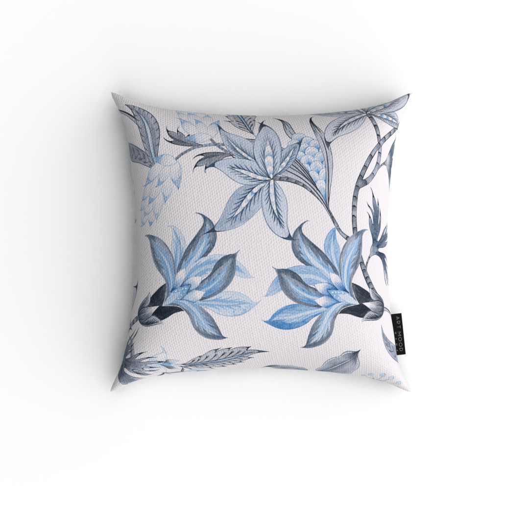 Coussin Rosie Bleu