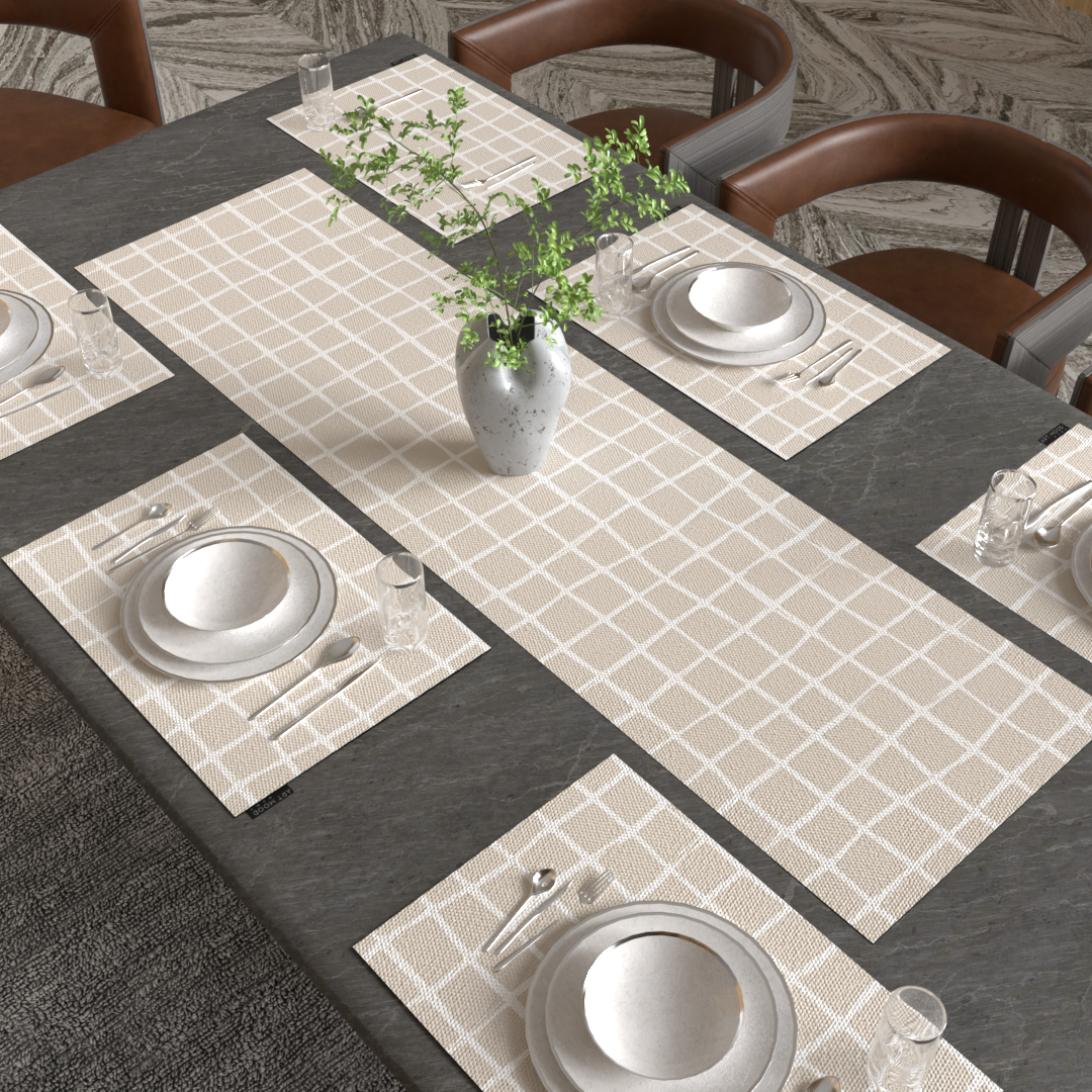 Ensemble de sets de table et chemin de table Haven 02