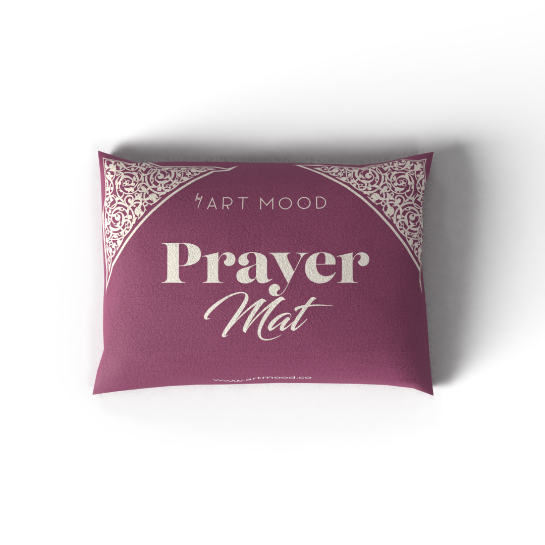 Prayer Mat AL-Qubba Purple - Velvet