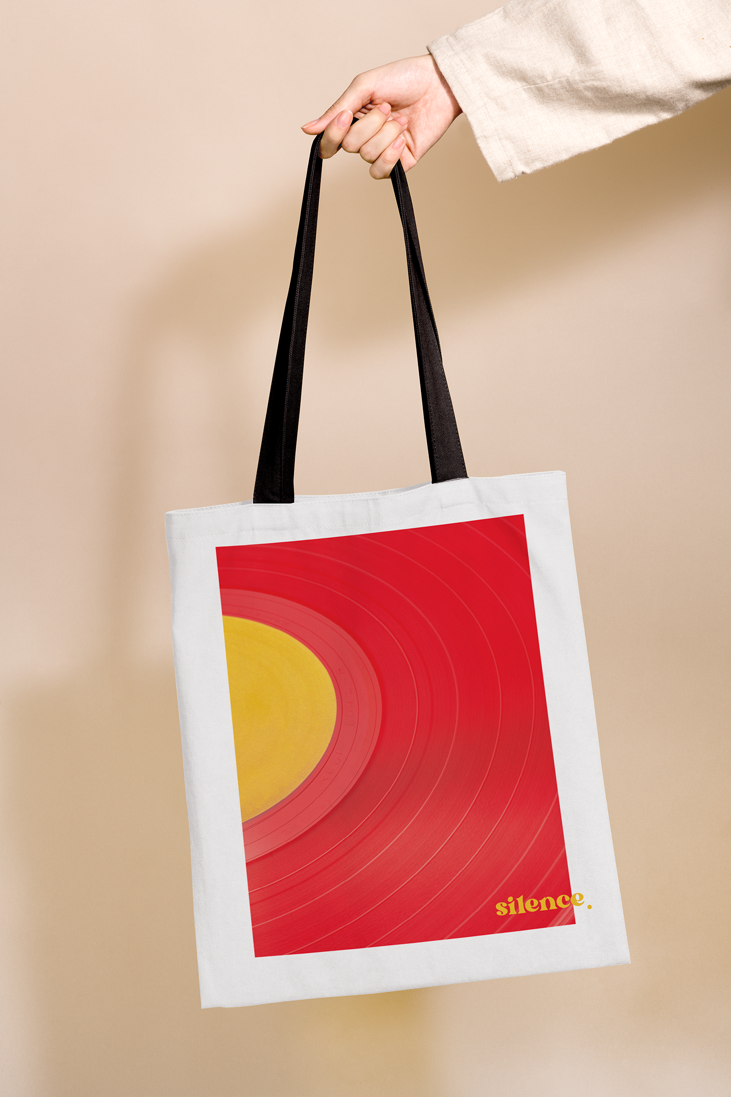 Silence Tote Bag