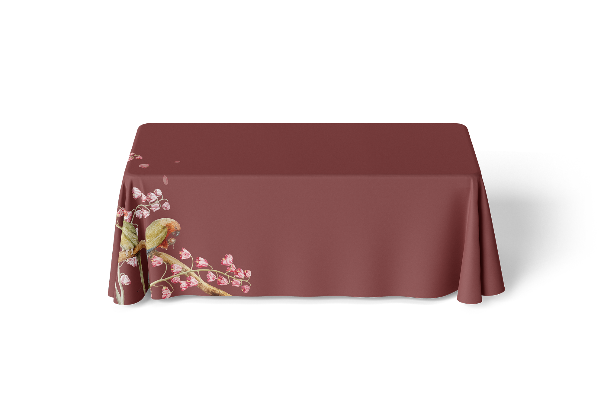 Red Florina Table-Cloth - ART MOOD