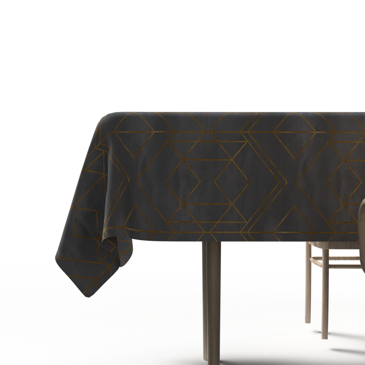 Golds Grey Tablecloth