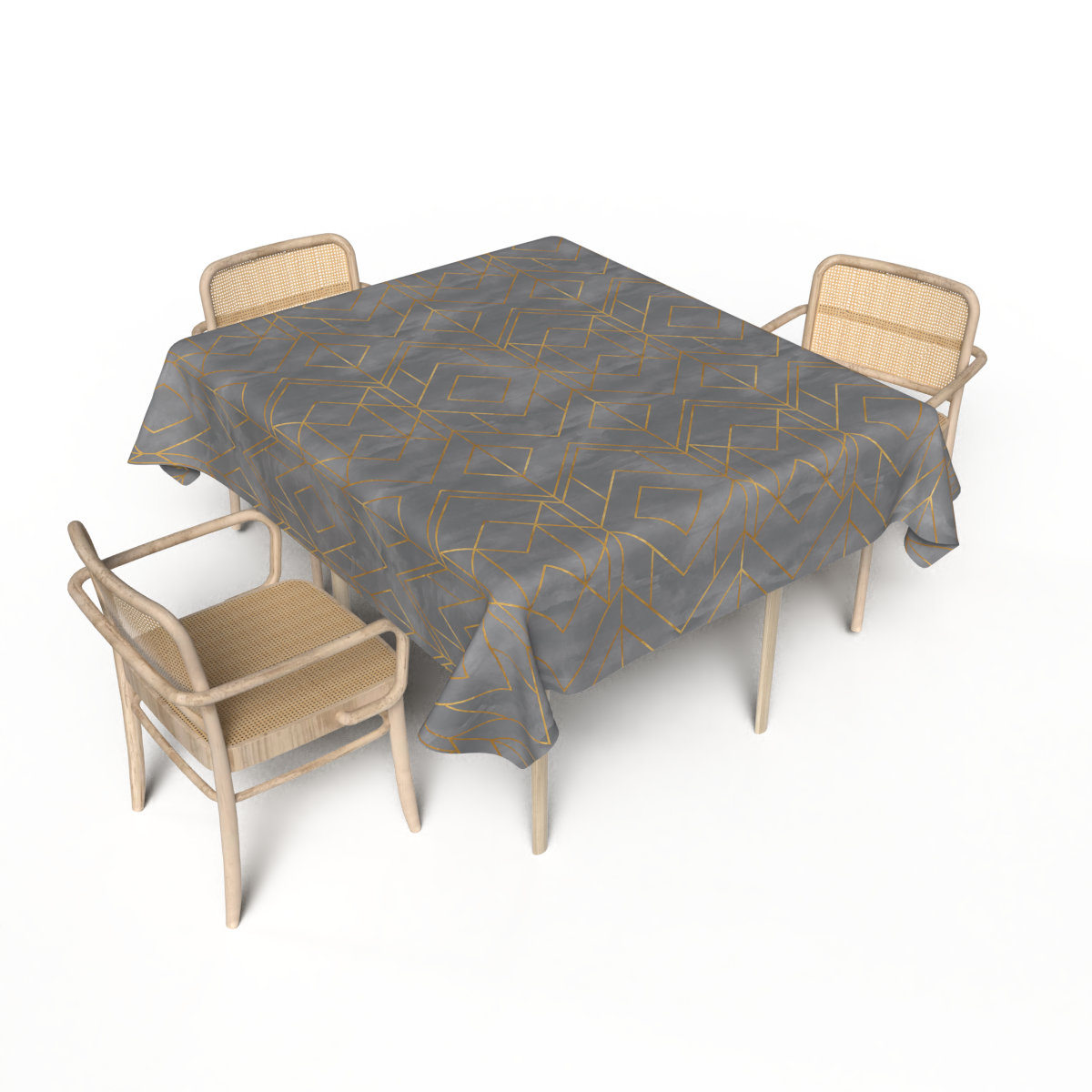 Golds Grey Tablecloth