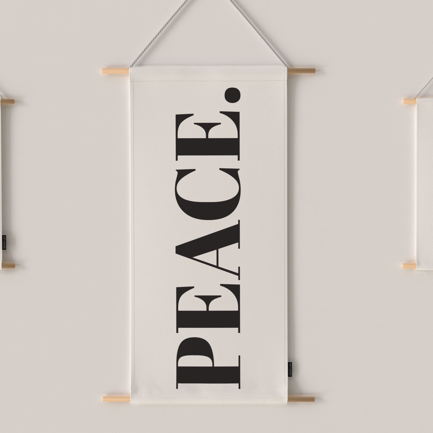 Peace Fabric Posters Set