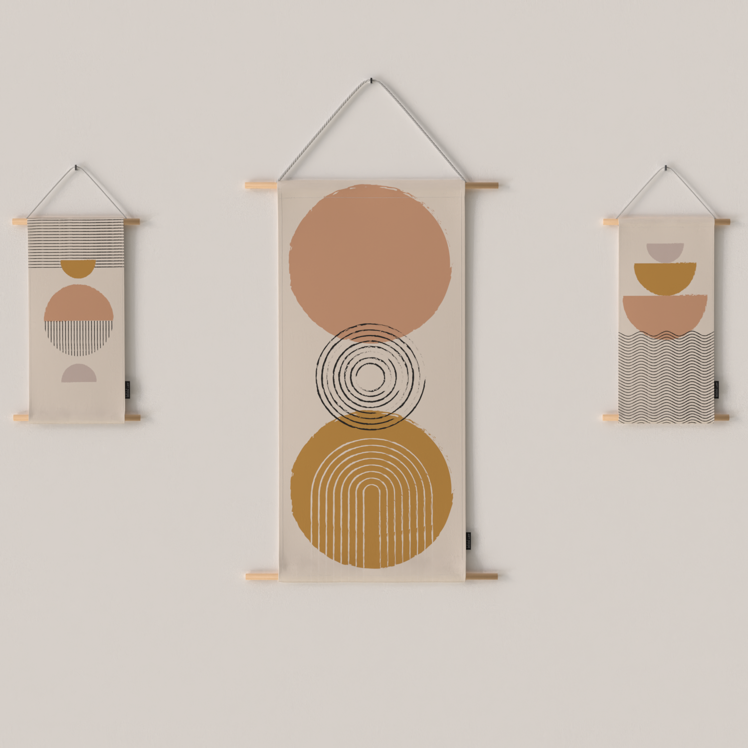 Ensemble d'affiches en tissu Shades